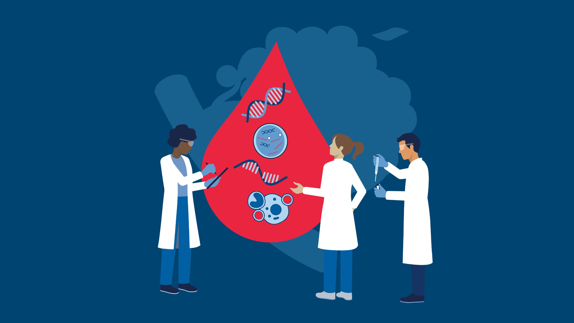 Campaign visual for Liquid biopsy